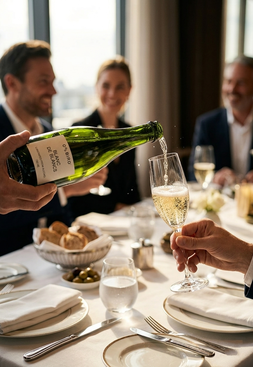 Oddbird Blanc de Blancs – Non-Alcoholic Sparkling Wine (750ml)