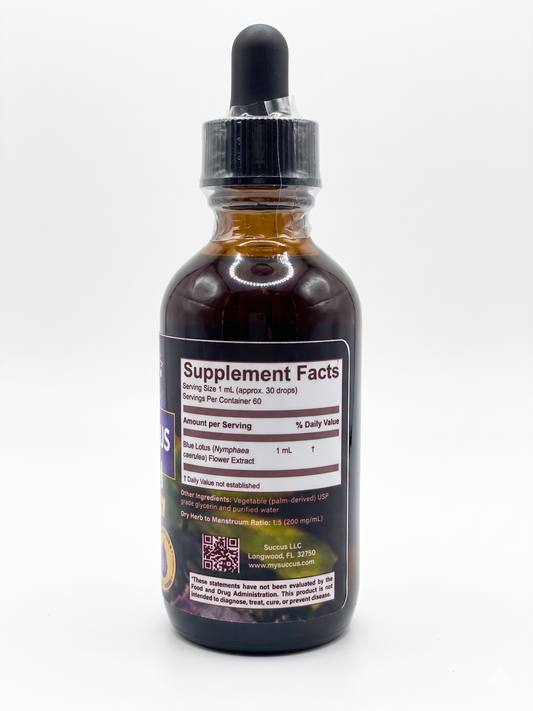Succus Blue Lotus Liquid Extract (2 fl oz / 60 mL)