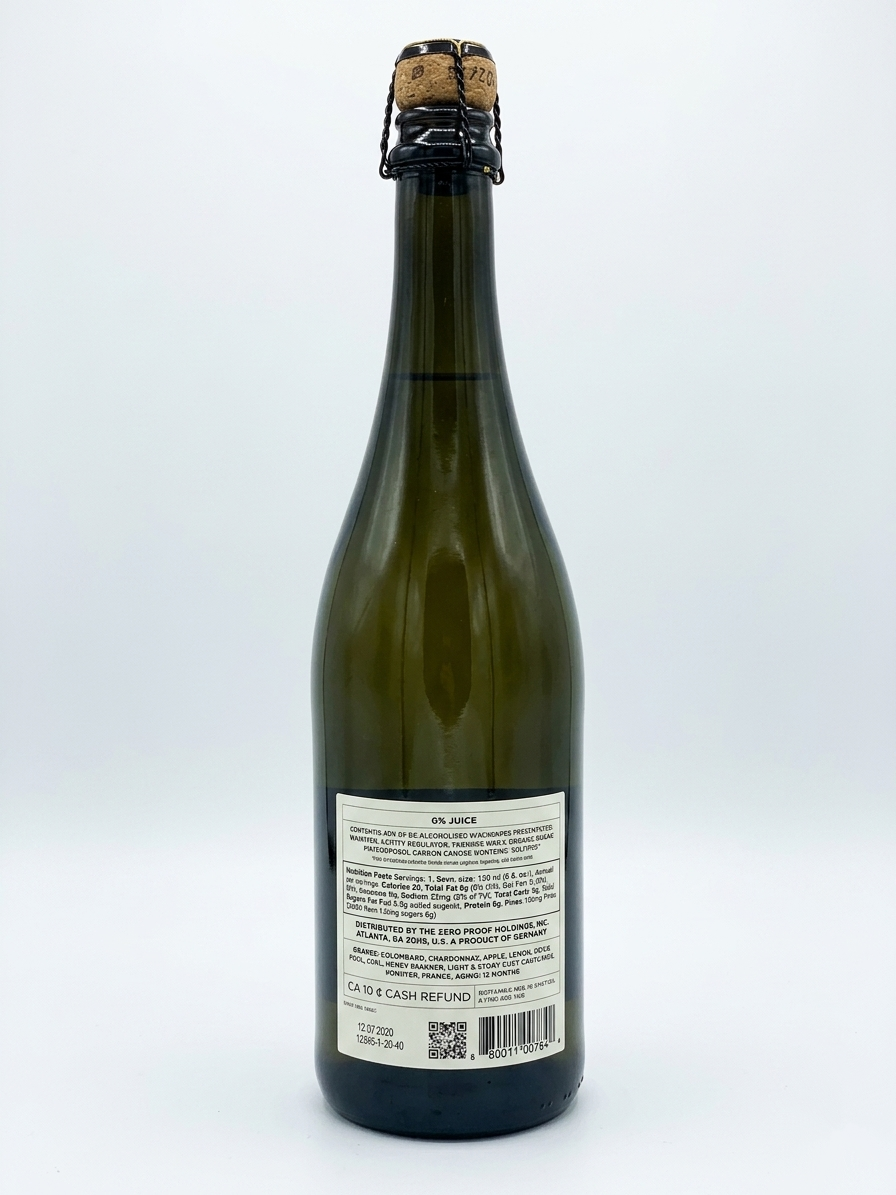 Oddbird Blanc de Blancs – Non-Alcoholic Sparkling Wine (750ml)
