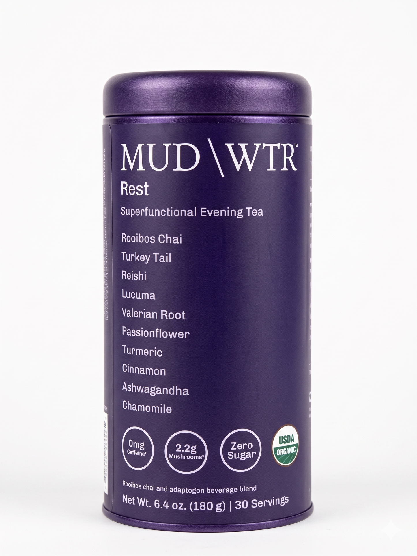 MUD\WTR Rest: Superfunctional Evening Tea (30 Servings)