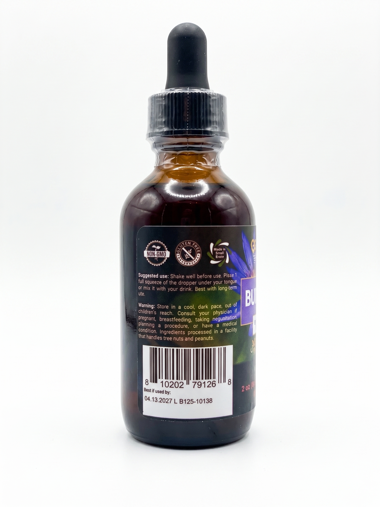 Succus Blue Lotus Liquid Extract (2 fl oz / 60 mL)