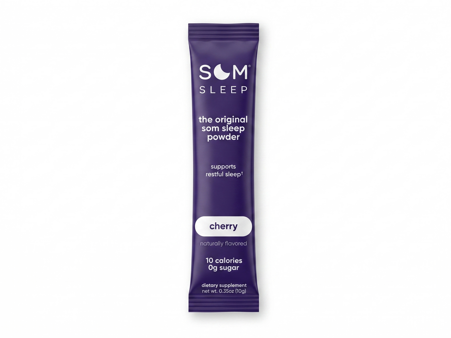 Som Sleep Powder Stick Pack - Cherry Flavor (0.35 oz / 10g)
