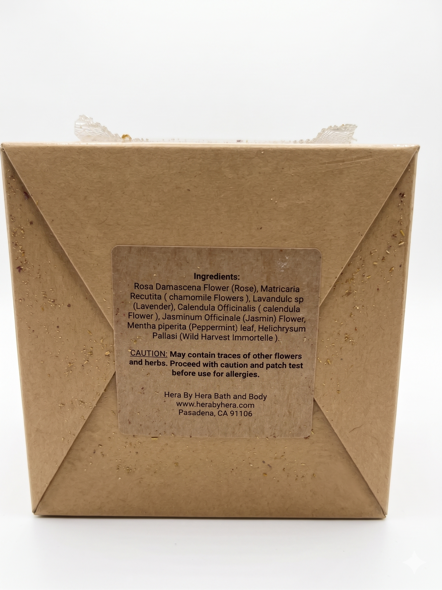 Premium Botanical Bath Tea Ritual Set – Rose, Chamomile & Lavender Blend