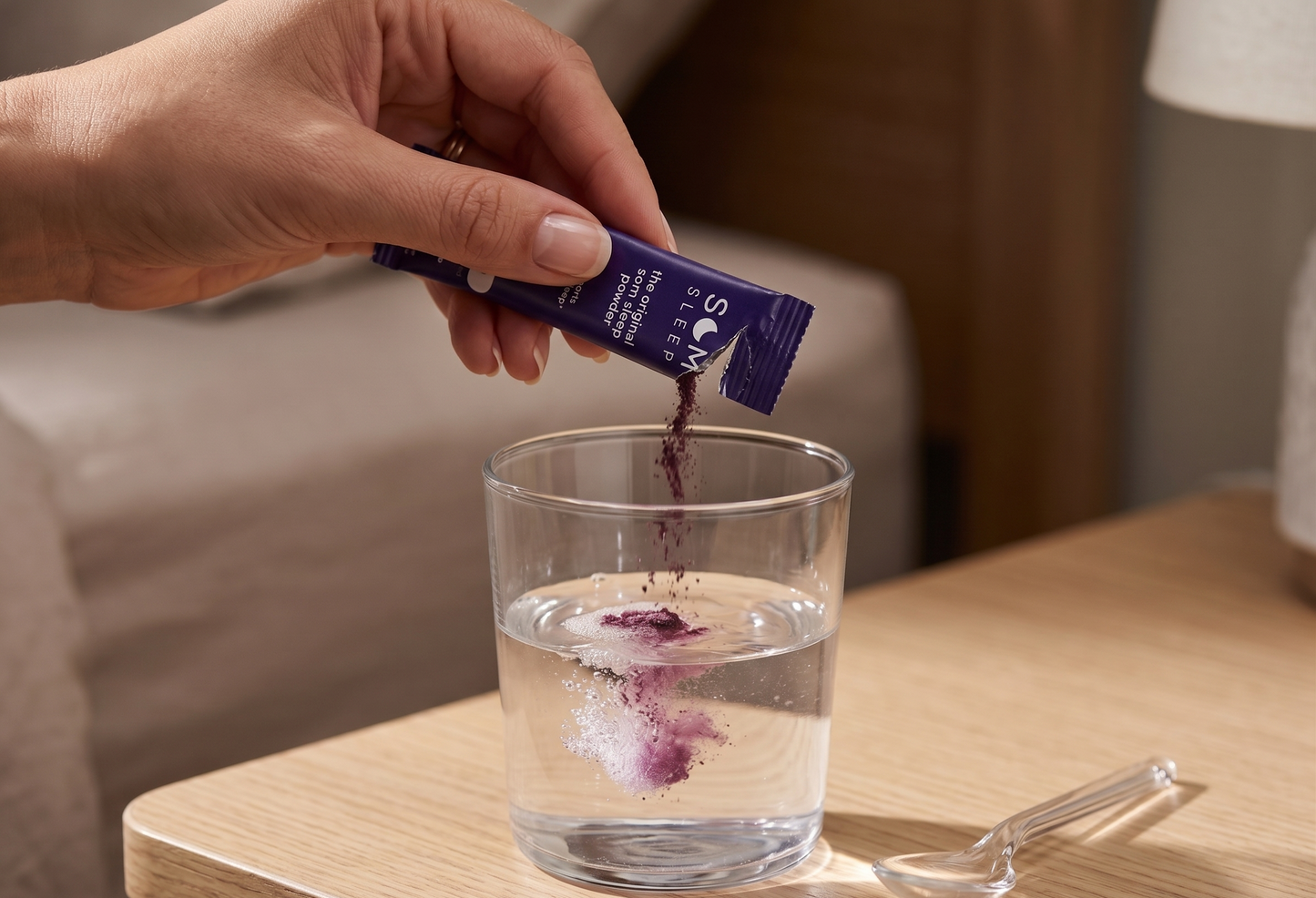 Som Sleep Powder Stick Pack - Cherry Flavor (0.35 oz / 10g)