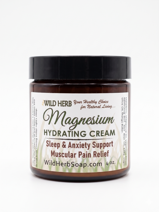 Wild Herb Magnesium Hydrating Cream – 4 oz
