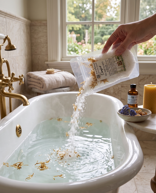 Wild Herb "Comfort" Bath Salt Blend – Natural Muscle & Joint Soak